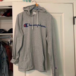 Grey Champion light hoodie